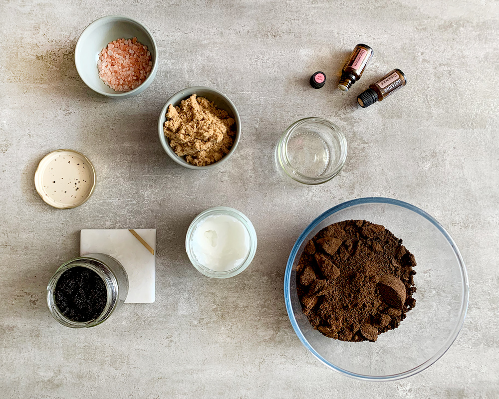 Cork and Chroma sustainable and handmade coffee scrub