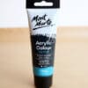 Lamp black acrylic paint tube (75ml) available on the Cork & Chroma Gift Shop