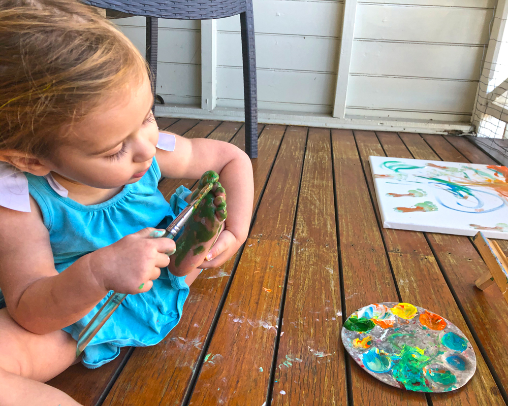Painting with Kids 