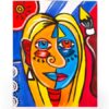 'Paint a Portrait: Picasso Style' - paint and sip painting by Cork & Chroma