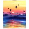 'Up, Up & Away' - paint and sip painting by Cork & Chroma