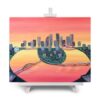 'River City Sunset' - paint and sip painting by Cork & Chroma