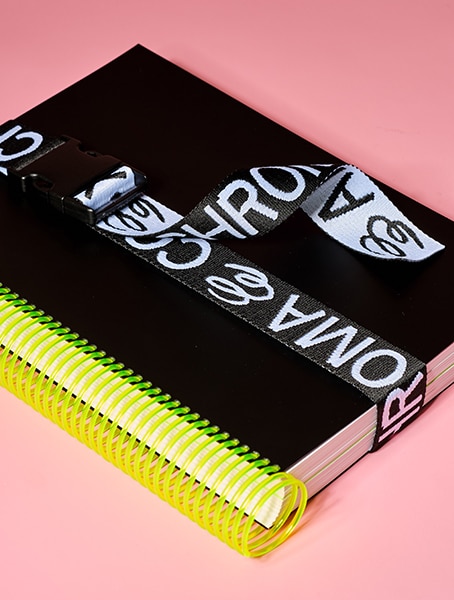Limited Edition "Mountain Dew" Thick Creative Diary by Cork & Chroma with 38mm C&C strap
