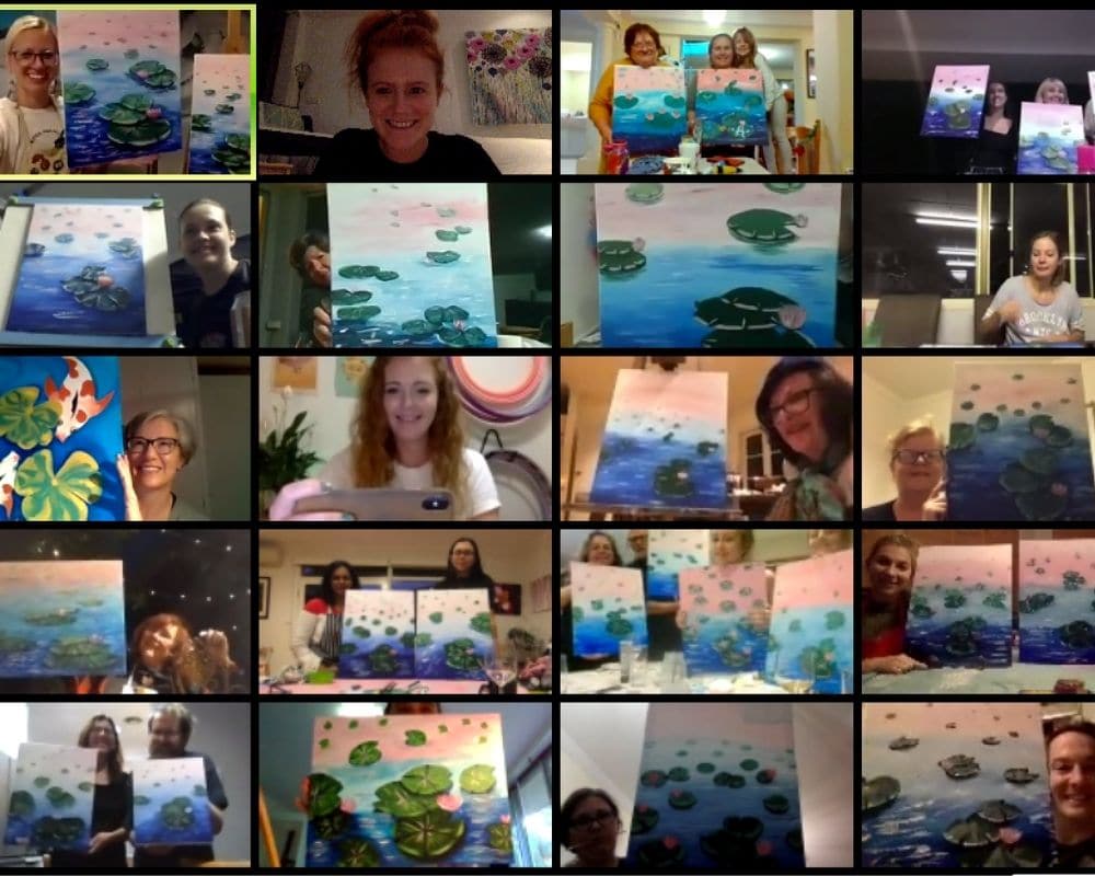 Online Painting Session Cork and Chroma