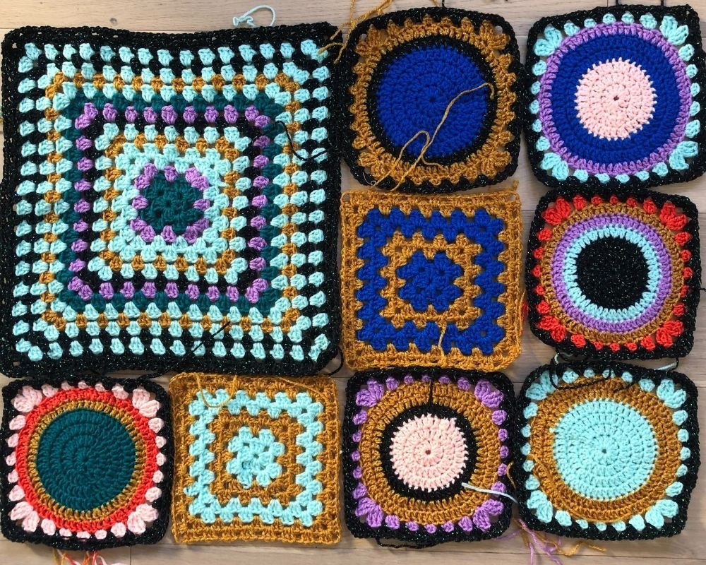 Eddy's Colourful Crochet Project to beat the lockdown blues