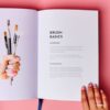 'PAINT' paint and sip book 'Brush Basics' page by Cork & Chroma