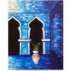 'Moroccan Blue' - paint and sip painting by Cork & Chroma