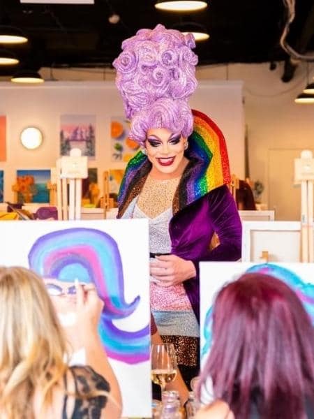 Paint Your Inner Queen with Art Simone at Cork and Chroma