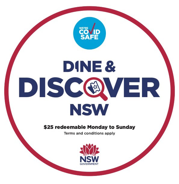 NSW Dine & Discover vouchers