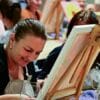 paint and sip at distillery road market cork and chroma pop-up