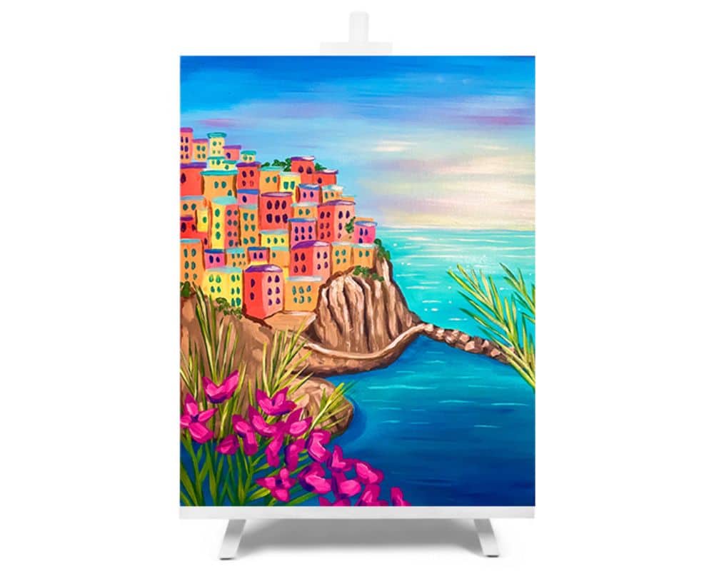 Painting Destination - Cinque Terre - Cork & Chroma blog post