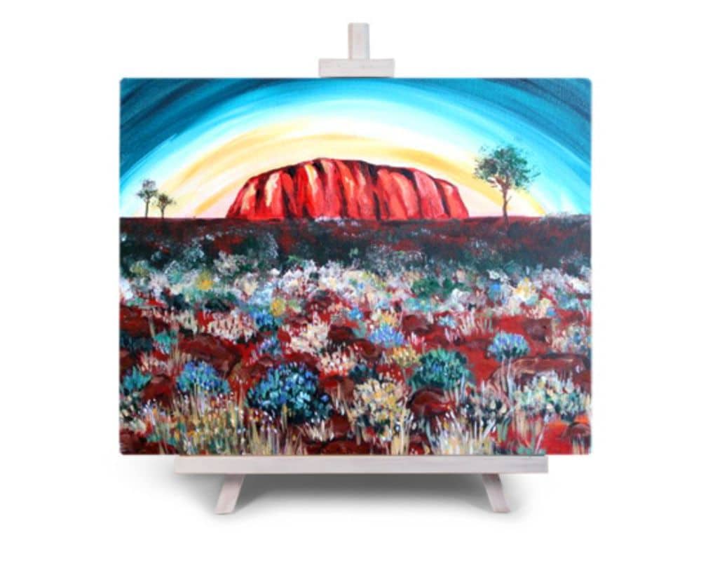 Cork & Chroma blog post - Painting Destination - Yoohoo Uluru