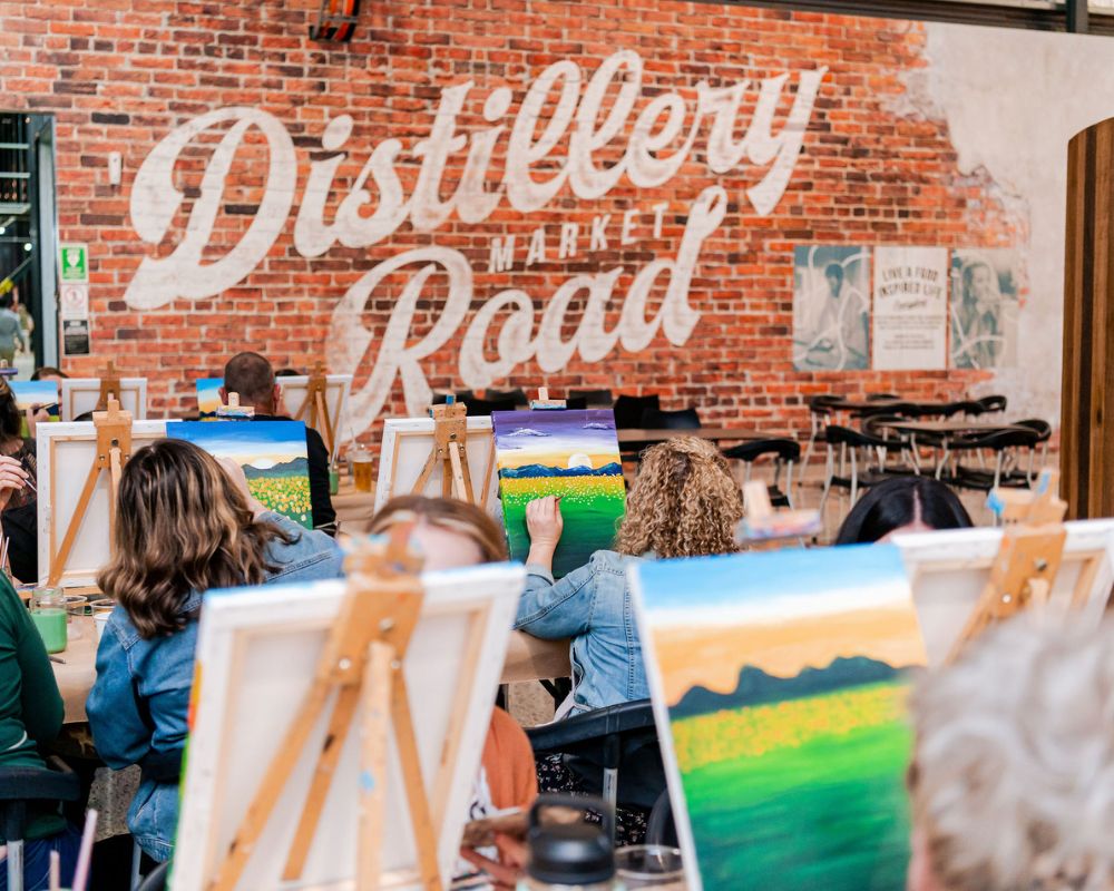 Distillery Road pop up event with Cork & Chroma 