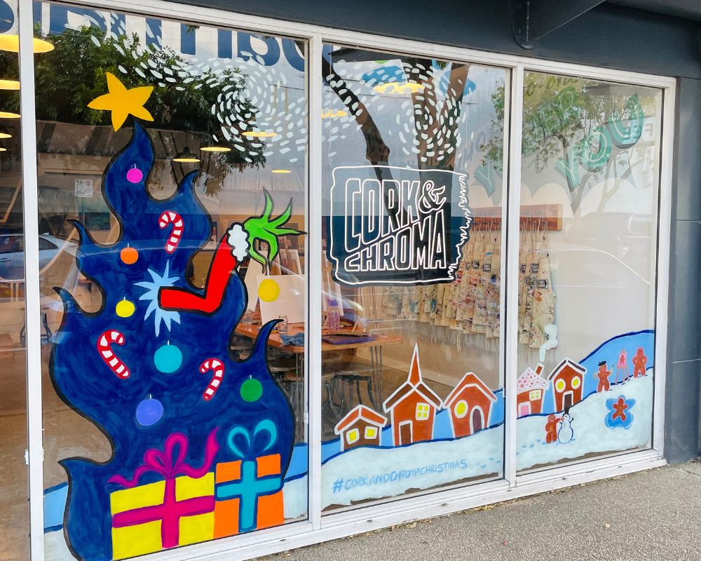Cork & Chroma Brisbane mural - Silly Season blog post