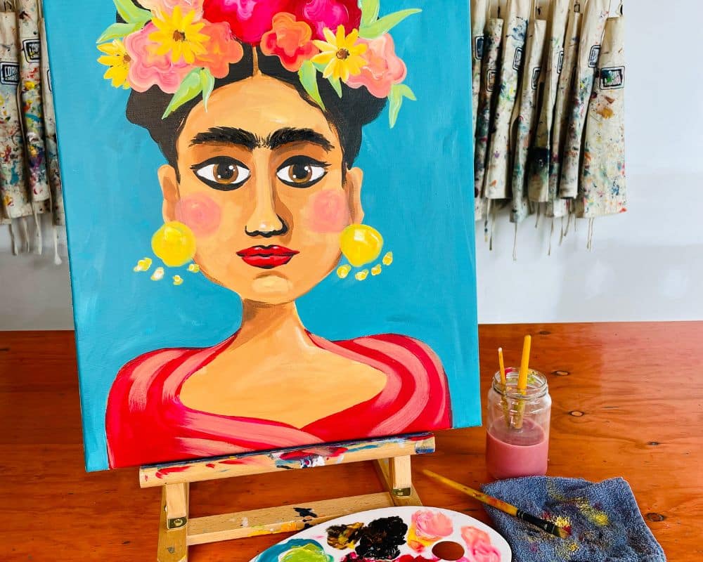 Famous Artists blog post - Frida Kahlo - Cork & Chroma